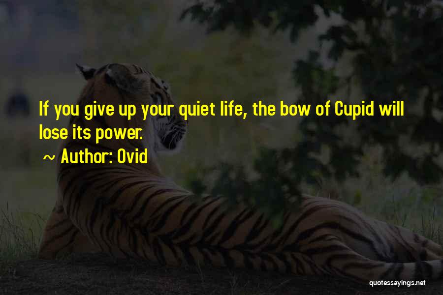 Giving Up Life Quotes By Ovid