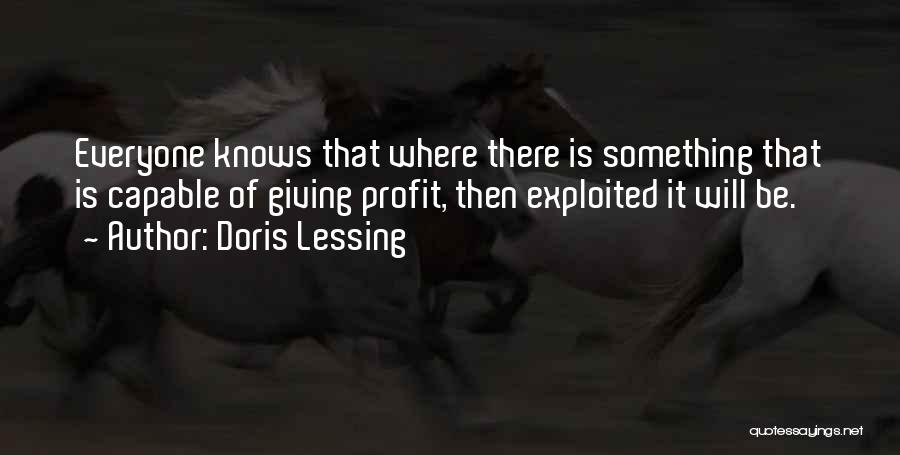 Giving Up On Everyone Quotes By Doris Lessing