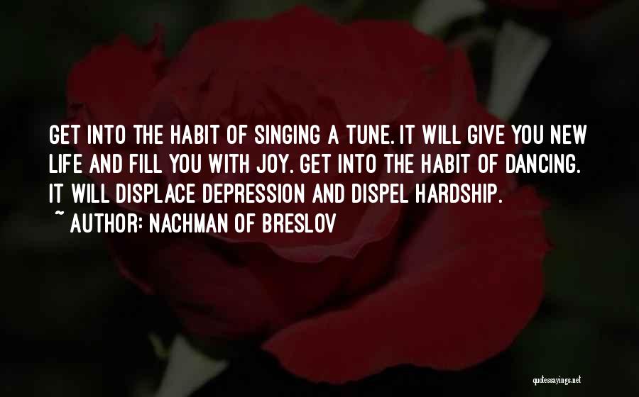 Giving Up On Life Depression Quotes By Nachman Of Breslov