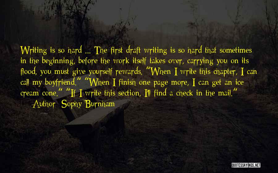 Giving Up On Your Boyfriend Quotes By Sophy Burnham