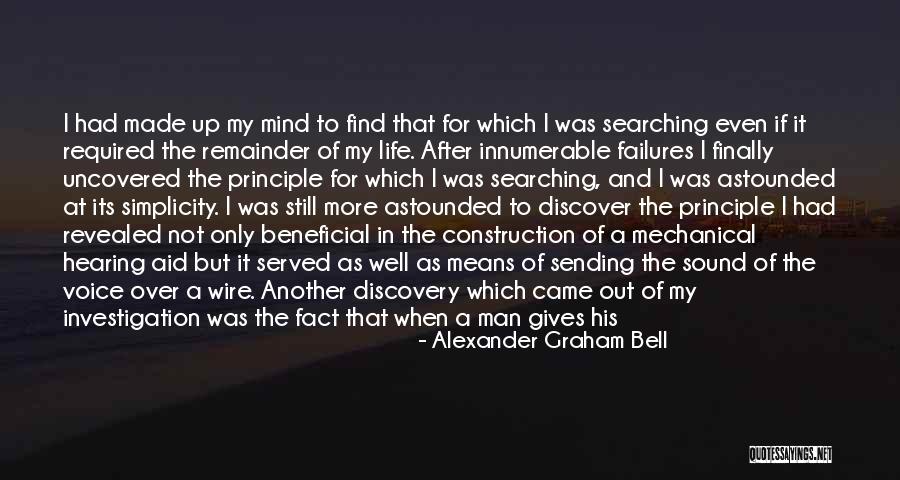 Giving Up Power Quotes By Alexander Graham Bell