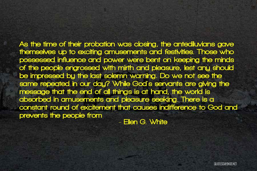 Giving Up Power Quotes By Ellen G. White