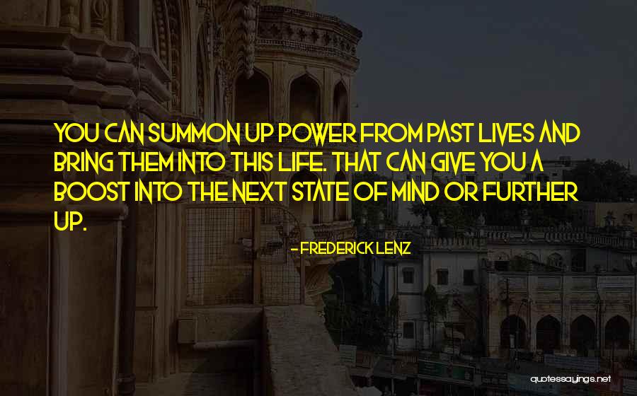 Giving Up Power Quotes By Frederick Lenz