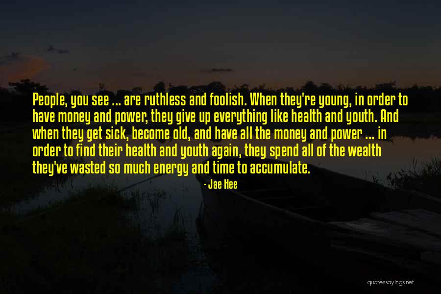 Giving Up Power Quotes By Jae Hee