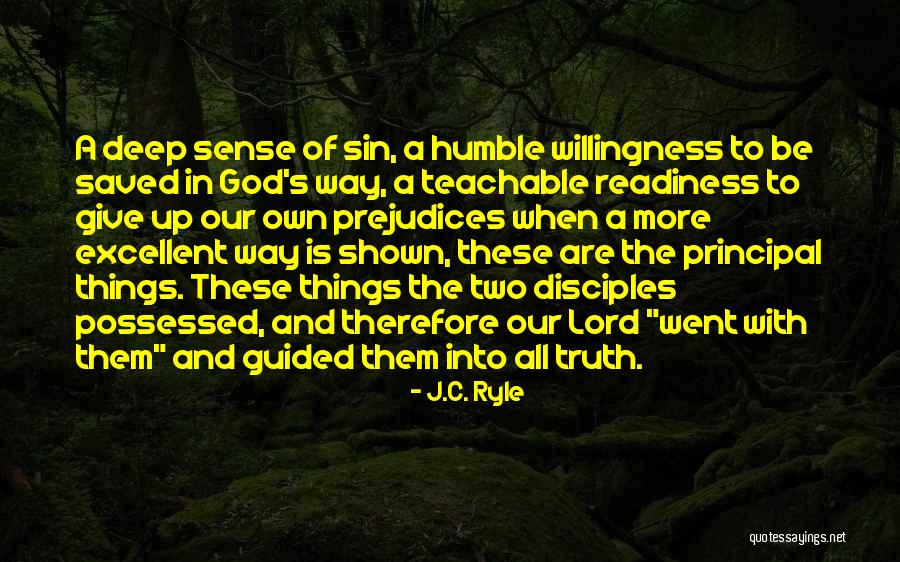 Giving Up To God Quotes By J.C. Ryle Giving Up To God Quotes By J.C. Ryle