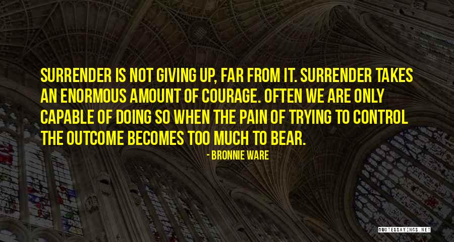 Giving Up Trying Quotes By Bronnie Ware Giving Up Trying Quotes By Bronnie Ware