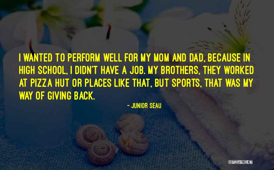 Giving Your All In Sports Quotes By Junior Seau Giving Your All In Sports Quotes By Junior Seau