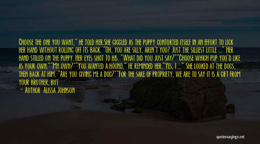 Giving Your Best Shot Quotes By Alissa Johnson