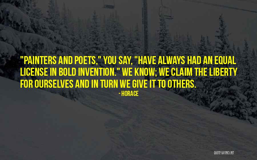 Giving Your Best To Others Quotes By Horace