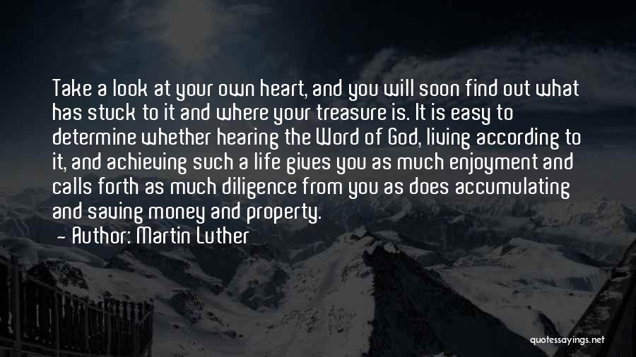 Giving Your Heart Quotes By Martin Luther