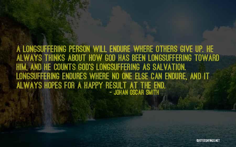 Giving Your Hopes Up Quotes By Johan Oscar Smith