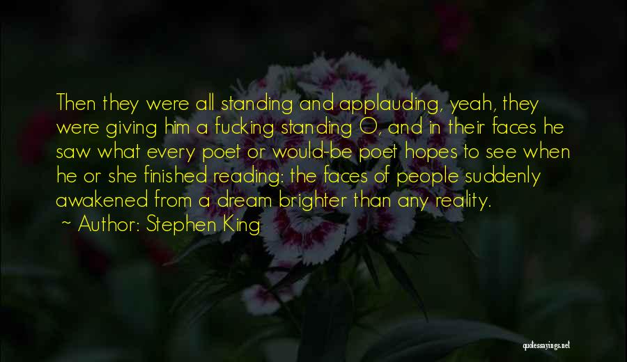 Giving Your Hopes Up Quotes By Stephen King