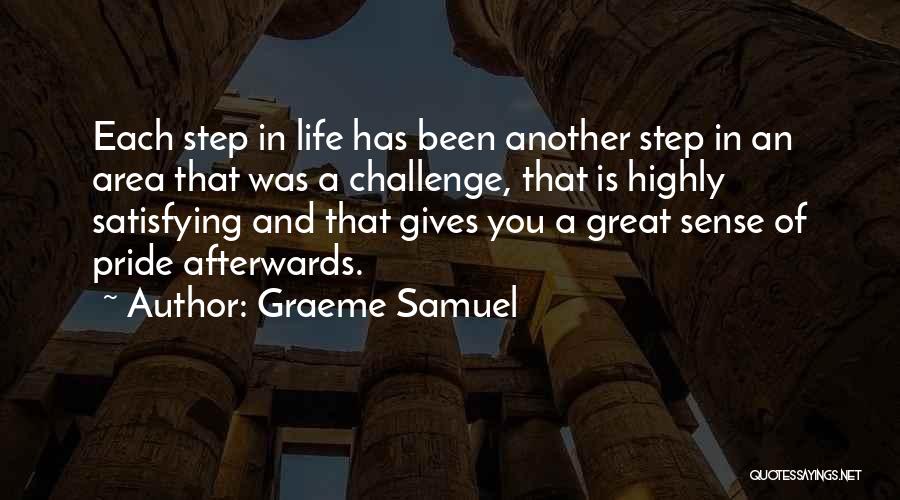 Giving Your Life For Another Quotes By Graeme Samuel