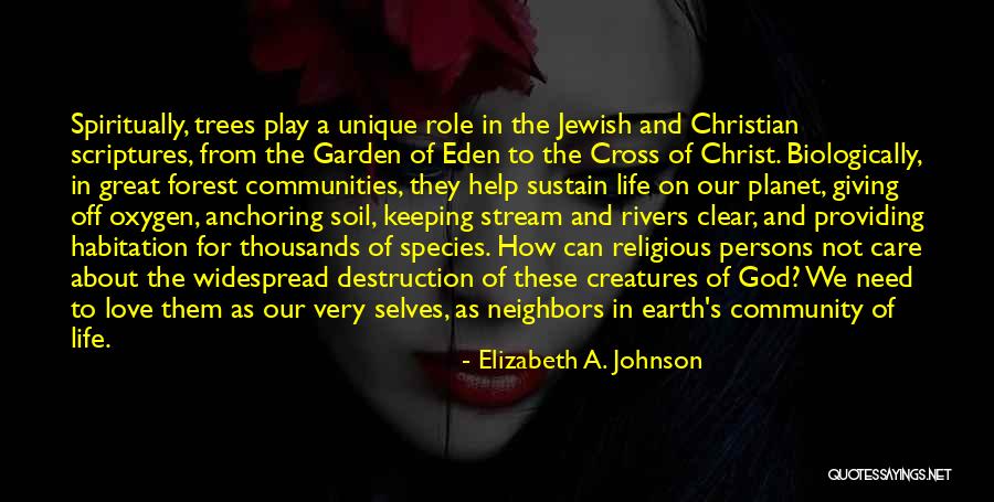 Giving Your Life To Christ Quotes By Elizabeth A. Johnson Giving Your Life To Christ Quotes By Elizabeth A. Johnson