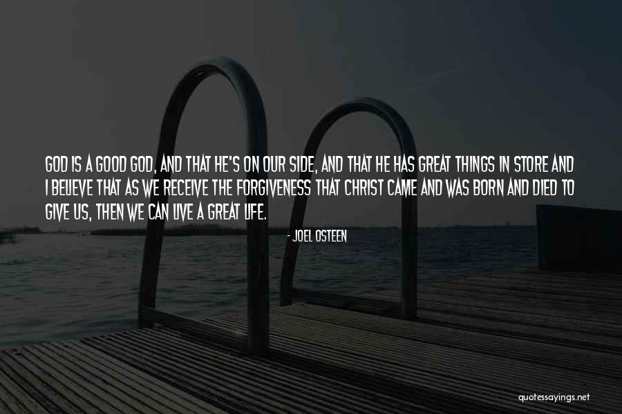 Giving Your Life To Christ Quotes By Joel Osteen Giving Your Life To Christ Quotes By Joel Osteen