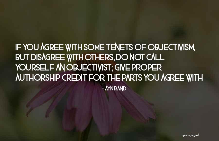 Giving Yourself More Credit Quotes By Ayn Rand
