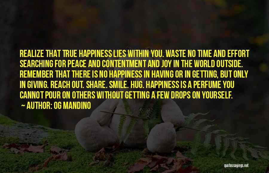 Giving Yourself Time Quotes By Og Mandino