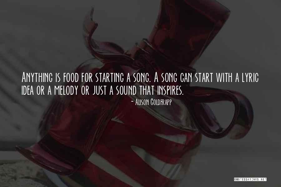 Givingston Quotes By Alison Goldfrapp Givingston Quotes By Alison Goldfrapp