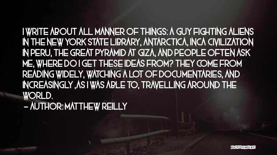 Giza Quotes By Matthew Reilly