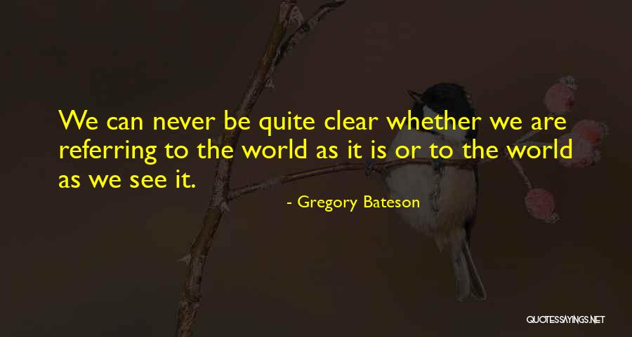 Gizdavac Quotes By Gregory Bateson Gizdavac Quotes By Gregory Bateson