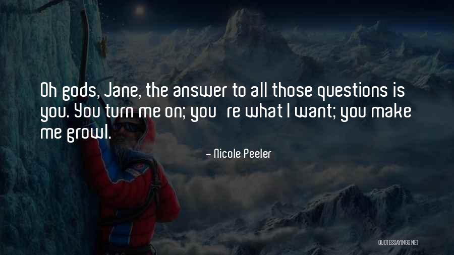 Gizor Quotes By Nicole Peeler Gizor Quotes By Nicole Peeler