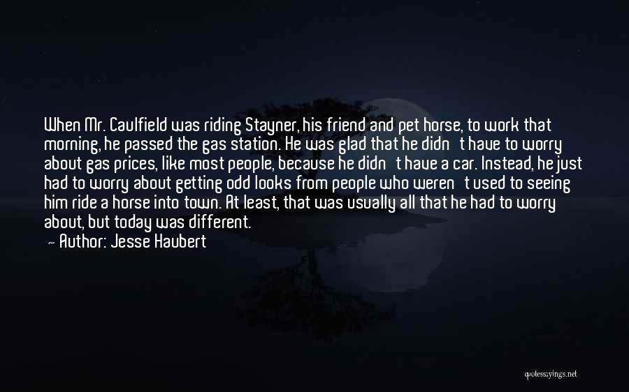 Glad I Met Her Quotes By Jesse Haubert