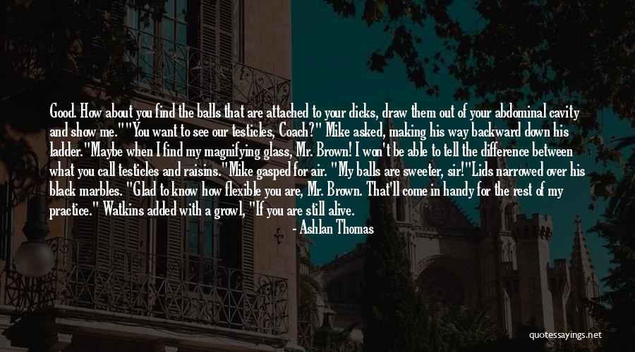 Glad I'm Alive Quotes By Ashlan Thomas Glad I'm Alive Quotes By Ashlan Thomas