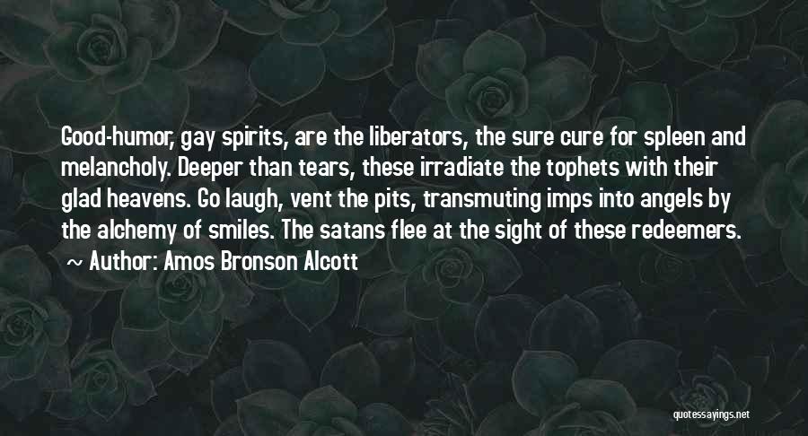 Glad Quotes By Amos Bronson Alcott