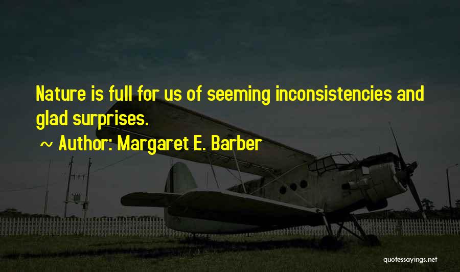 Glad Quotes By Margaret E. Barber