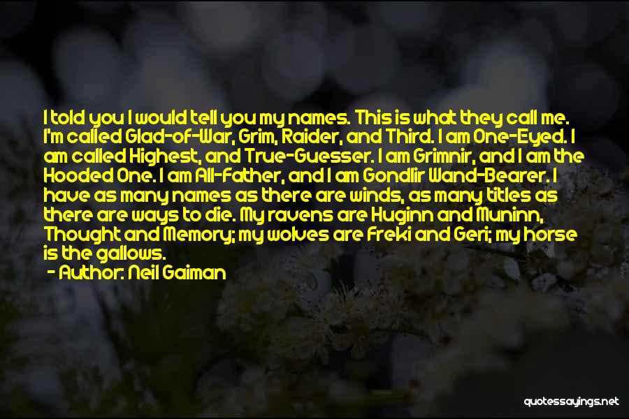 Glad To Have You Quotes By Neil Gaiman