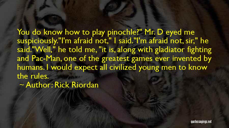 Gladiator Games Quotes By Rick Riordan