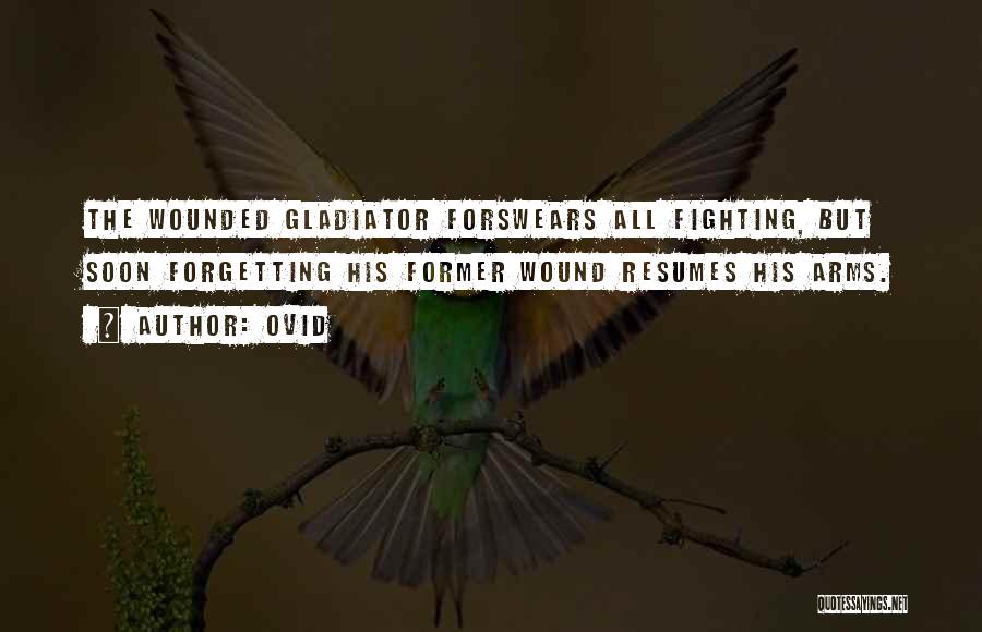 Gladiator Quotes By Ovid