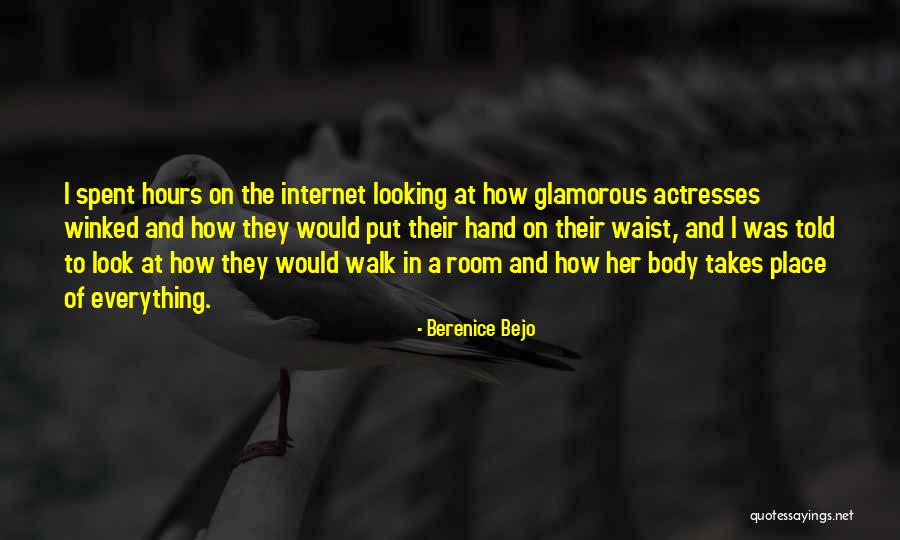 Glamorous Look Quotes By Berenice Bejo Glamorous Look Quotes By Berenice Bejo