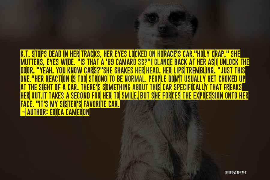 Glance Back Quotes By Erica Cameron