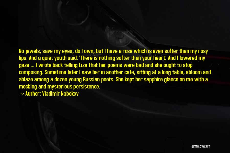 Glance Back Quotes By Vladimir Nabokov