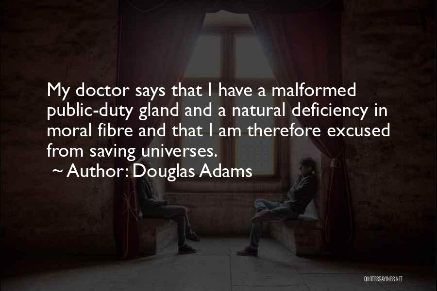 Gland Quotes By Douglas Adams