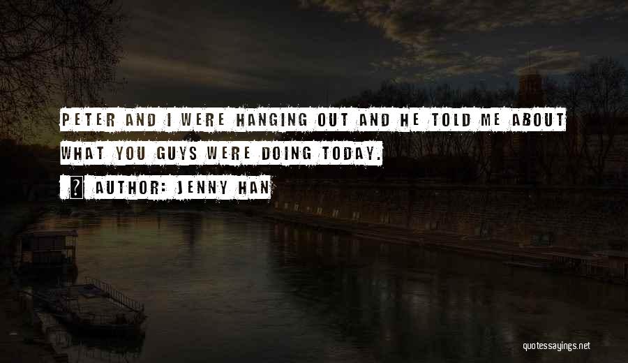 Glandulas Quotes By Jenny Han