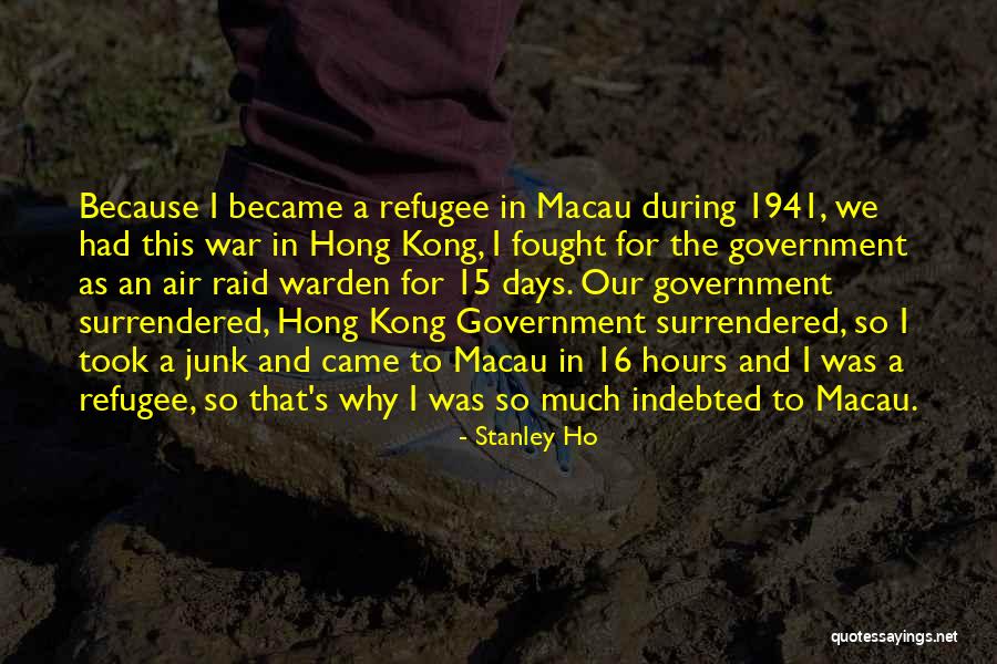 Glared Synonym Quotes By Stanley Ho Glared Synonym Quotes By Stanley Ho