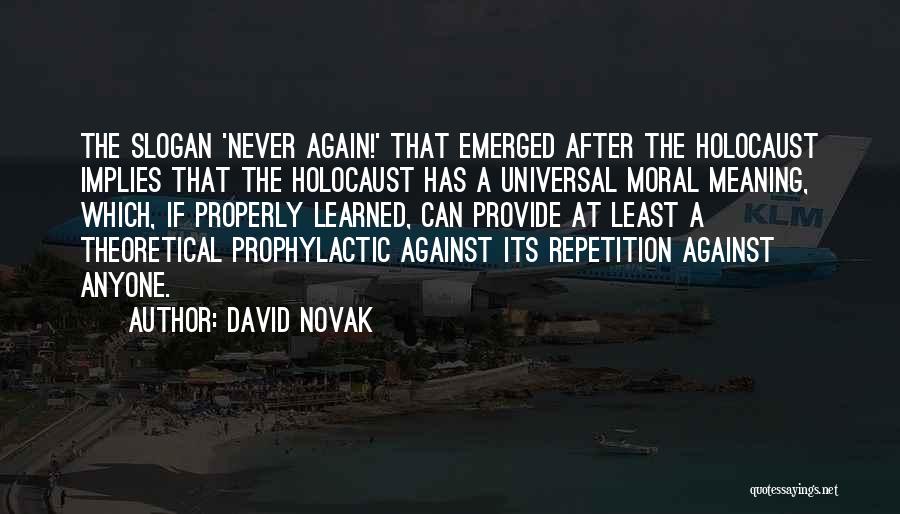 Glasboden Quotes By David Novak