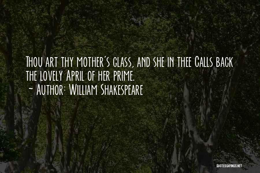 Glass Art Quotes By William Shakespeare