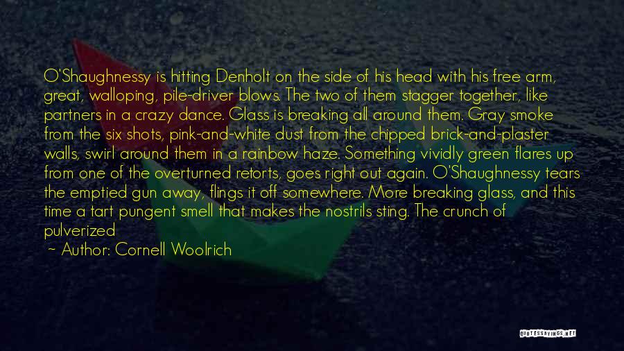 Glass Breaking Quotes By Cornell Woolrich