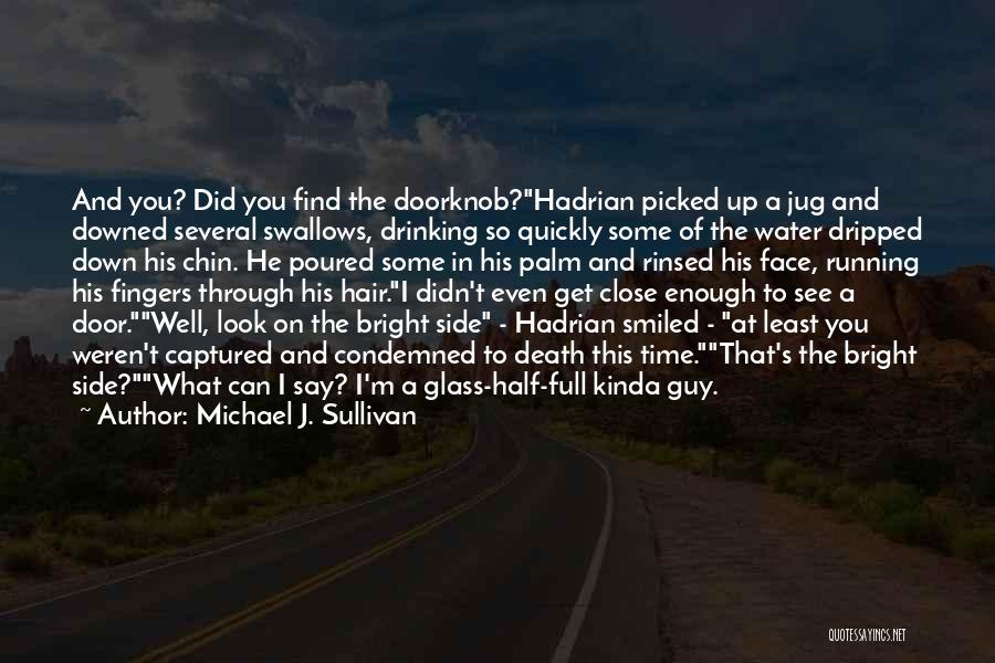 Glass Full Of Water Quotes By Michael J. Sullivan