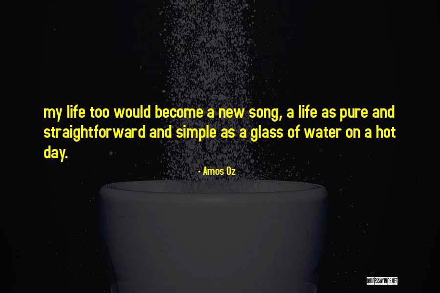 Glass Of Water Quotes By Amos Oz