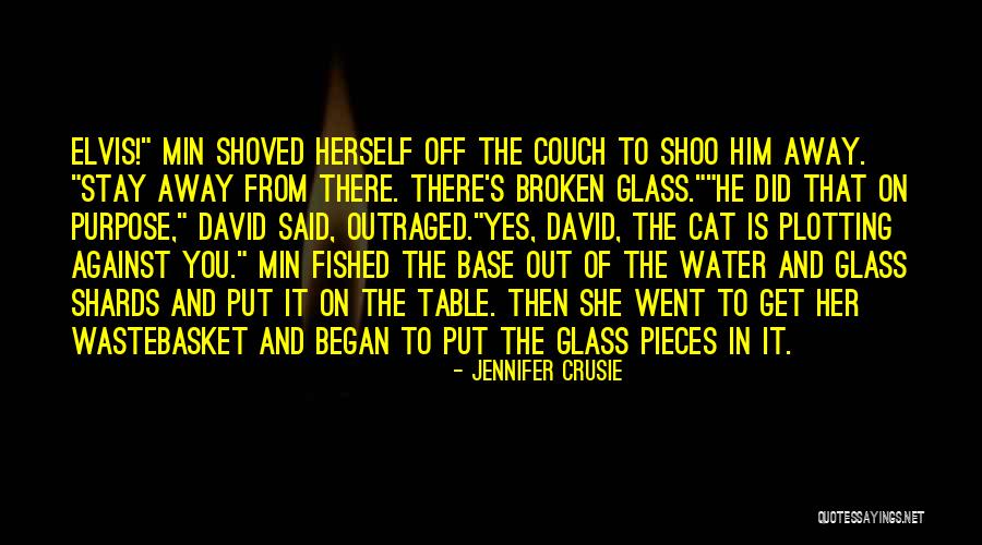 Glass Of Water Quotes By Jennifer Crusie