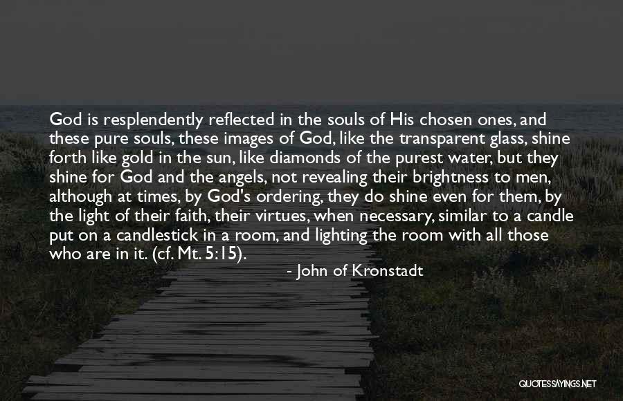 Glass Of Water Quotes By John Of Kronstadt