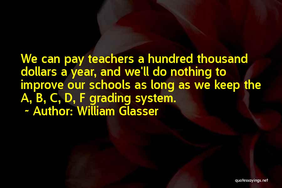 Glasser Quotes By William Glasser