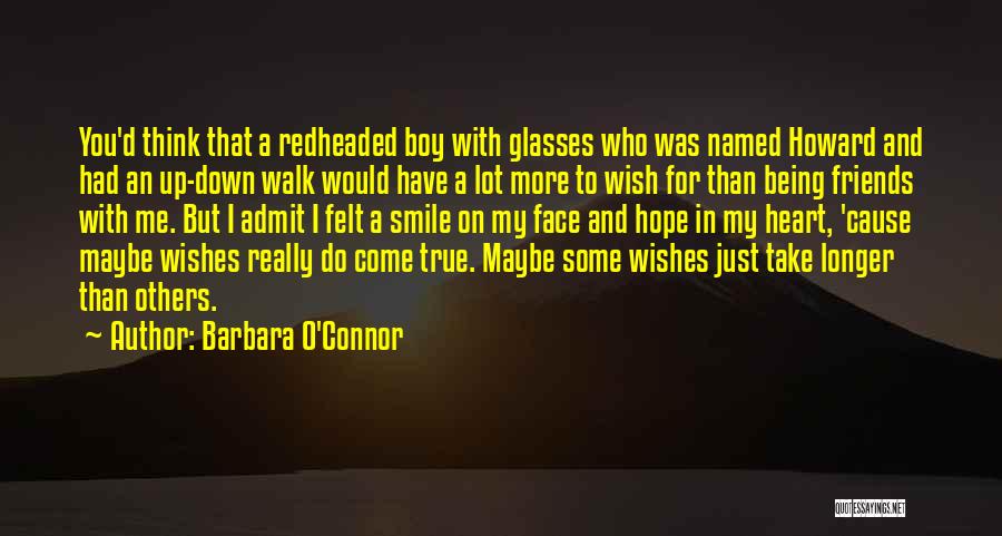 Glasses Boy Quotes By Barbara O'Connor