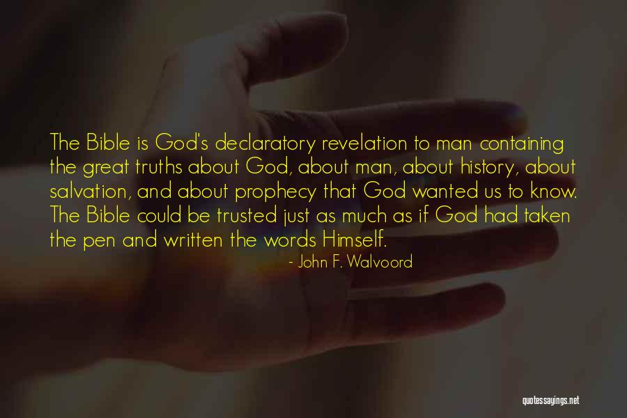 Glassiest Quotes By John F. Walvoord Glassiest Quotes By John F. Walvoord
