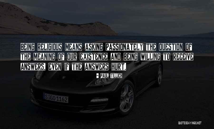 Glavas Inn Quotes By Paul Tillich Glavas Inn Quotes By Paul Tillich