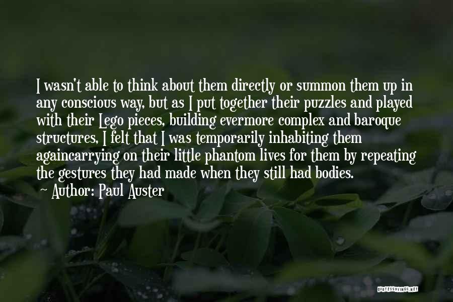 Glaz Quotes By Paul Auster